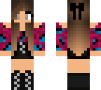 pink camo girl