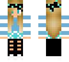 blonde girl winter