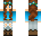 blue party girl