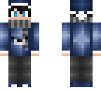 blue polar bear outfit