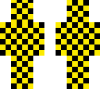 cool black and yellow cube