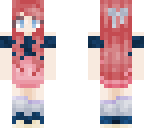 cute gurl with blue