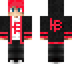 hoodblack rojo