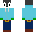 penguin blue hoodie