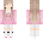 pink cute study chibi