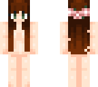 pink flowers - skin base