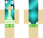 wolfie with green touches