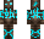 bleu plasma golem