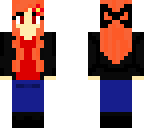 fire black jacket girl