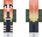 girl with flaming red hair