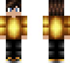guy in golden shirt