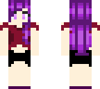 purple tumblr girl