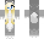 baby wolf girl my skin