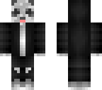 black hoodie panda
