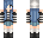 blue girl