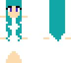 blue hair