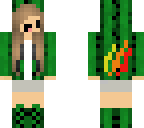 chibi cactus girl