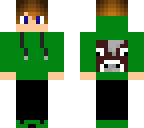 cow hoodie boy