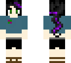 dark ponytail rag-tag