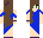 fancy blue dress