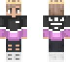 king with black and purple
