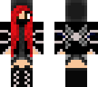 red hair assassin girl