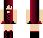 black-red style