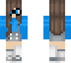 blue girl