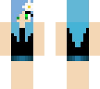 blue girl