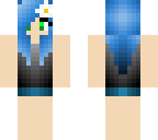 blue girl