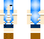 blue hair