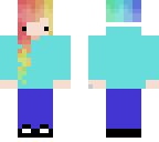 cute rainbow hair