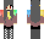 edit of color girl