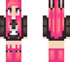 girl pink bunny