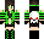 green evel girl