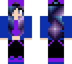purple and blue