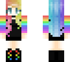 rainbow black