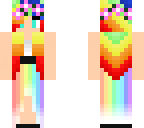 rainbow girl