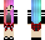 rainbow haired tomboy