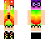 rainbow kitty girl