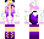 spring kawaii galaxy wolf girl