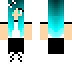 teal person