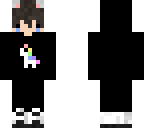 black unicorn boy