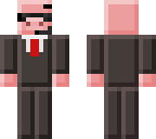 blocky spy pig