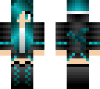 blue girl