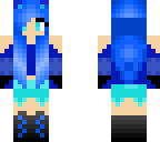 blue girl