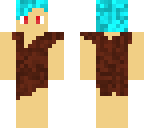 blue haired caveman