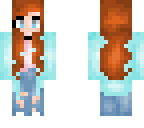 cute girl with orangish hair