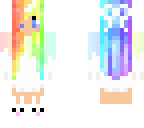 kawaii rainbow unicorn girl edit
