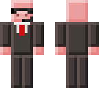 pig in a suit